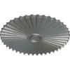 imageEkena Millwork CM34SH Shakuras Ceiling Medallion 33 78OD x 2P For Canopies up to 5 34 Factory PrimedHandPainted Platinum