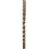 imageEkena Millwork CM34SH Shakuras Ceiling Medallion 33 78OD x 2P For Canopies up to 5 34 Factory PrimedHandPainted Rubbed Bronze
