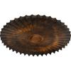 imageEkena Millwork CM34SH Shakuras Ceiling Medallion 33 78OD x 2P For Canopies up to 5 34 Factory PrimedHandPainted Rust