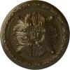image11 34OD x 38P Stockport Ceiling MedallionHandPainted Brass