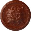 image11 34OD x 38P Stockport Ceiling MedallionHandPainted Firebrick