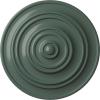 image13 14OD x 12P Classic Ceiling Medallion Fits Canopies up to 4 18Cloud Burst Flat Finish