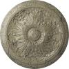 image16 78OD x 58P Vienna Ceiling Medallion Fits Canopies up to 3 14Castle Stone Crackle Flat Finish