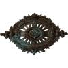 Hand-Painted Bronze Blue Patina