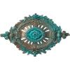 Hand-Painted Copper Green Patina
