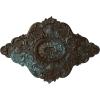 image42 34W x 28 78H x 1P Ashford Ceiling MedallionBronze Blue Patina Metallic Series