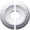 imageEkena Millwork CM12CA203500 12 12OD x 3 12ID x 1 12P Carlsbad Ceiling Medallion Fits Canopies up to 778 2 PieceSplit