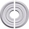 imageEkena Millwork CM12VA2 12 18OD x 3 58ID x 34P Valeriano Ceiling Medallion Fits Canopies up to 614 2 PieceSplit