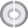 imageEkena Millwork CM16ME2 16 12OD x 3 78ID x 1 12P Medea Ceiling Medallion Fits Canopies up to 538 2 PieceSplit