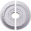 imageEkena Millwork CM17MU2 17 12OD x 3 58ID x 1P Munich Ceiling Medallion Fits Canopies up to 558 2 Piece