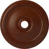 Hand-Painted Burnished Mahogany Crackle