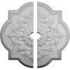 imageEkena Millwork CM34BO203000 31 14OD x 3ID x 2P Bonetti Ceiling Medallion Fits Canopies up to 738 2 Piece