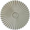 imageEkena Millwork CM34SH Shakuras Ceiling Medallion 33 78OD x 2P For Canopies up to 5 34 Factory PrimedHandPainted Flash Copper
