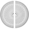 imageEkena Millwork CM36JU203000 36OD x 3ID x 1 12P Juniper Ceiling Medallion Fits Canopies up to 7 2 Piece