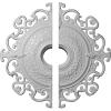 imageEkena Millwork CM38OL2 38 38OD x 6 58ID x 2 78P Orleans Ceiling Medallion Fits Canopies up to 814 2 PieceSplit