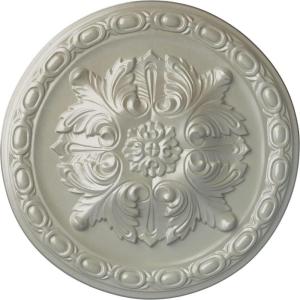 image11 34OD x 38P Stockport Ceiling MedallionHandPainted Flash Copper