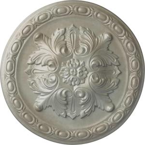 image11 34OD x 38P Stockport Ceiling MedallionHandPainted Flash Gold