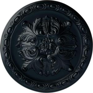 image11 34OD x 38P Stockport Ceiling MedallionHandPainted Night Shade