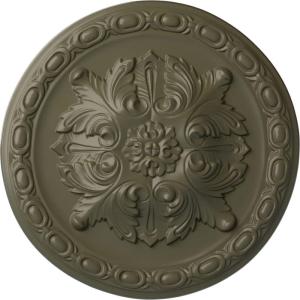 image11 34OD x 38P Stockport Ceiling MedallionHandPainted Painted Turtle