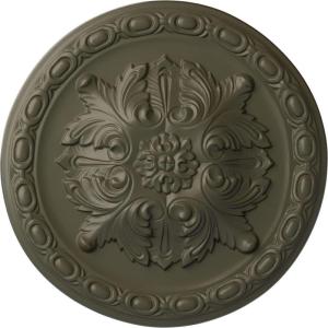 image11 34OD x 38P Stockport Ceiling MedallionHandPainted Witch Hazel