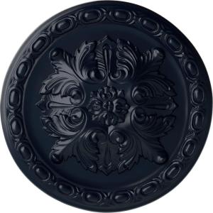image11 34OD x 38P Stockport Ceiling MedallionHandpainted Midnight Dream
