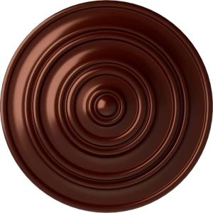 image13 14OD x 12P Classic Ceiling Medallion Fits Canopies up to 4 18Antique Copper Metallic Series