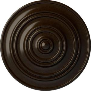 image13 14OD x 12P Classic Ceiling Medallion Fits Canopies up to 4 18Bronze Metallic Series