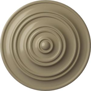 image13 14OD x 12P Classic Ceiling Medallion Fits Canopies up to 4 18Gobi Desert Flat Finish