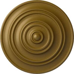 image13 14OD x 12P Classic Ceiling Medallion Fits Canopies up to 4 18Gold Rush Metallic Series