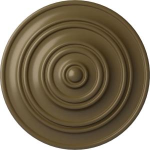 image13 14OD x 12P Classic Ceiling Medallion Fits Canopies up to 4 18Mississippi Mud Flat Finish