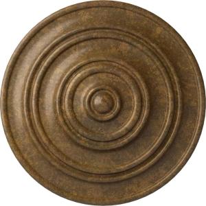 image13 14OD x 12P Classic Ceiling Medallion Fits Canopies up to 4 18Rubbed Bronze Metallic Series