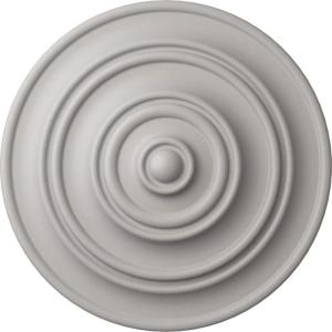 image13 14OD x 12P Classic Ceiling Medallion Fits Canopies up to 4 18Ultra Pure White Flat Finish