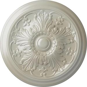 image16 78OD x 58P Vienna Ceiling Medallion Fits Canopies up to 3 14Flash Blue Metallic Series