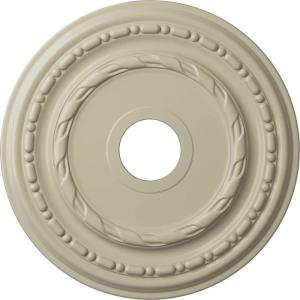 image17 78OD x 3 58ID x 1 14P Dublin Ceiling Medallion Fits Canopies up to 5 18Clear Yellow Flat Finish