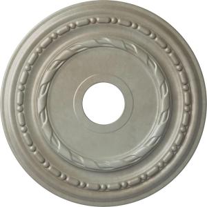 image17 78OD x 3 58ID x 1 14P Dublin Ceiling Medallion Fits Canopies up to 5 18Flash Gold Metallic Series