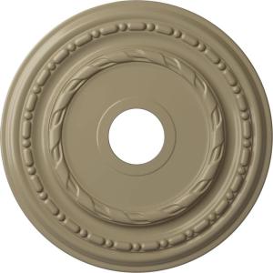 image17 78OD x 3 58ID x 1 14P Dublin Ceiling Medallion Fits Canopies up to 5 18Gobi Desert Flat Finish