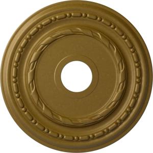image17 78OD x 3 58ID x 1 14P Dublin Ceiling Medallion Fits Canopies up to 5 18Gold Rush Metallic Series