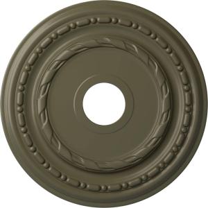 image17 78OD x 3 58ID x 1 14P Dublin Ceiling Medallion Fits Canopies up to 5 18Painted Turtle Flat Finish