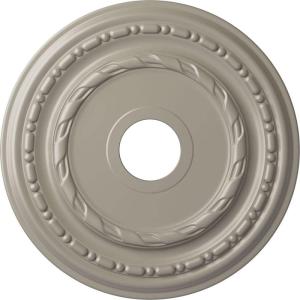 image17 78OD x 3 58ID x 1 14P Dublin Ceiling Medallion Fits Canopies up to 5 18Pearl White Metallic Series