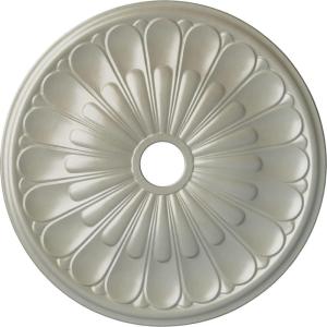 image26 34OD x 3 58ID x 1 38P Elsinore Ceiling Medallion Fits Canopies up to 3 58Flash Copper Metallic Series