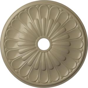 image26 34OD x 3 58ID x 1 38P Elsinore Ceiling Medallion Fits Canopies up to 3 58Gobi Desert Flat Finish
