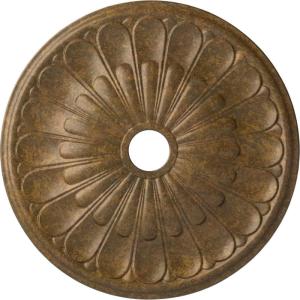 image26 34OD x 3 58ID x 1 38P Elsinore Ceiling Medallion Fits Canopies up to 3 58Rubbed Bronze Metallic Series