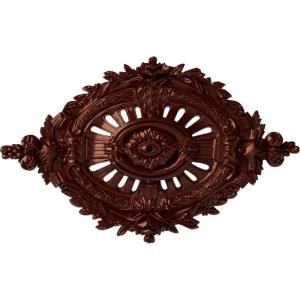 image35 78W x 22 12H x 4 38P Antonio Ceiling MedallionHandPainted Antique Copper