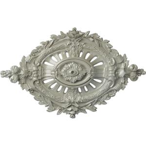 image35 78W x 22 12H x 4 38P Antonio Ceiling MedallionHandPainted Flash Copper