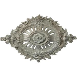 image35 78W x 22 12H x 4 38P Antonio Ceiling MedallionHandPainted Flash Gold