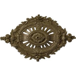 image35 78W x 22 12H x 4 38P Antonio Ceiling MedallionHandPainted Mississippi Mud