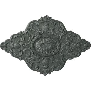 image42 34W x 28 78H x 1P Ashford Ceiling MedallionAthenian Green Crackle Flat Finish