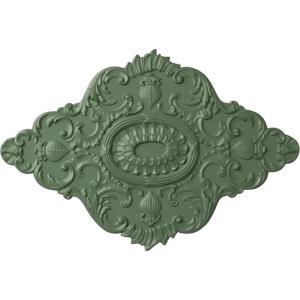 image42 34W x 28 78H x 1P Ashford Ceiling MedallionAthenian Green Flat Finish