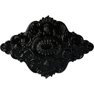image42 34W x 28 78H x 1P Ashford Ceiling MedallionBlack Pearl Metallic Series