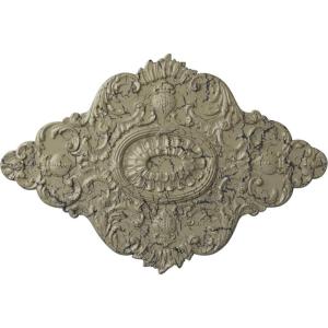 image42 34W x 28 78H x 1P Ashford Ceiling MedallionCastle Stone Crackle Flat Finish